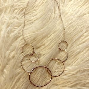 Silver linked chain